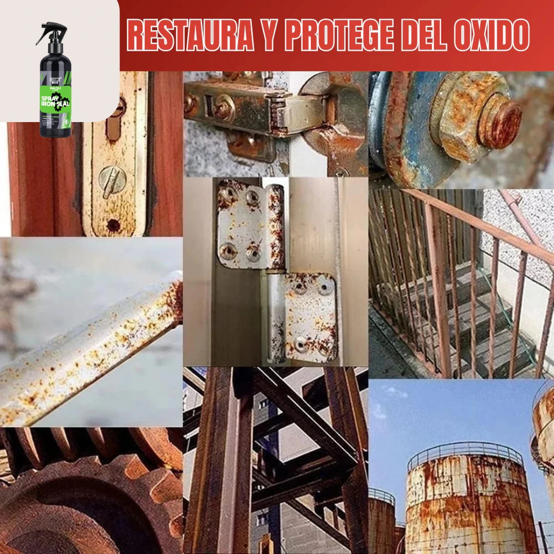 Spray Iron Seal | La Solución Definitiva Contra el Óxido
