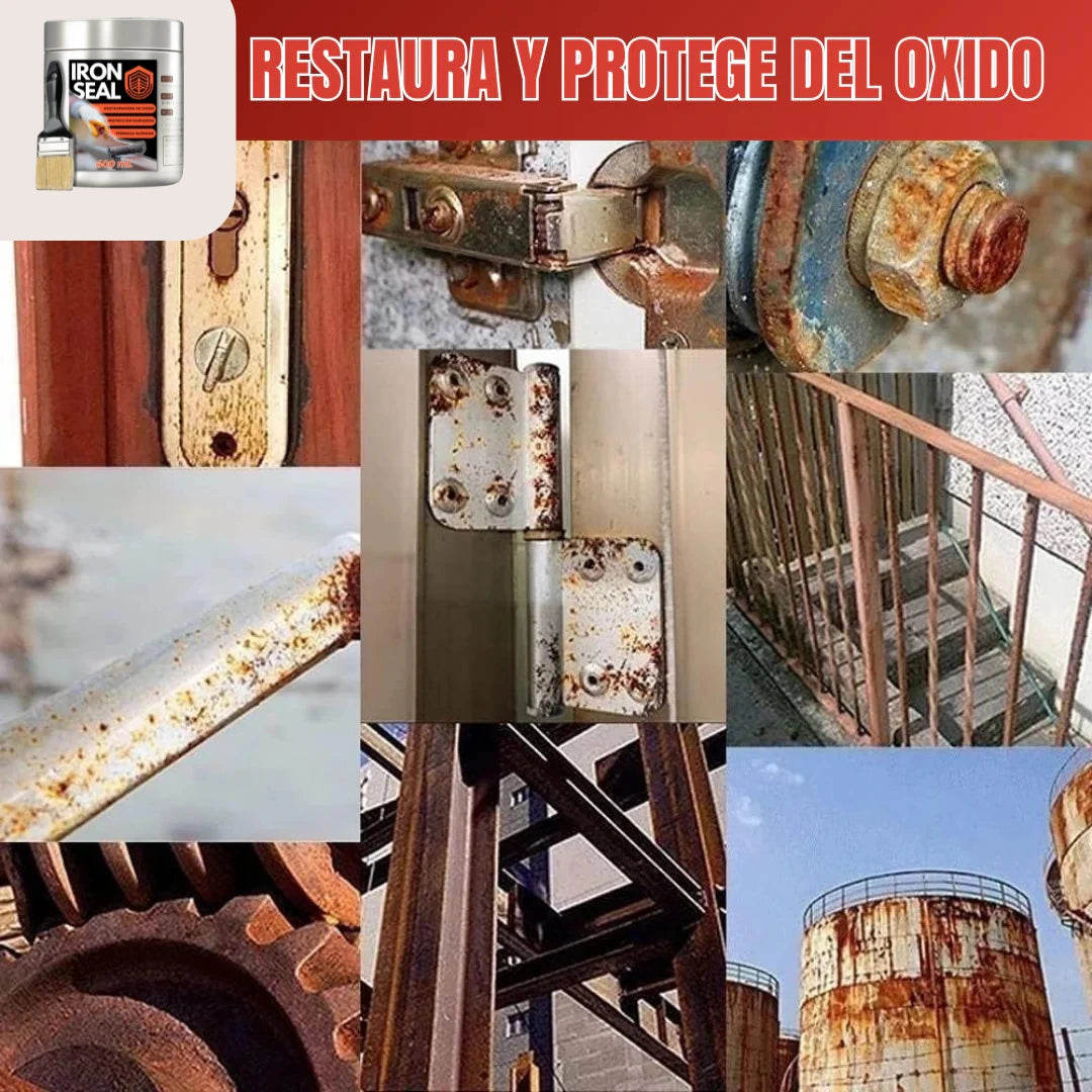 Iron Seal | Pintura para Metales Que Aísla del Oxido