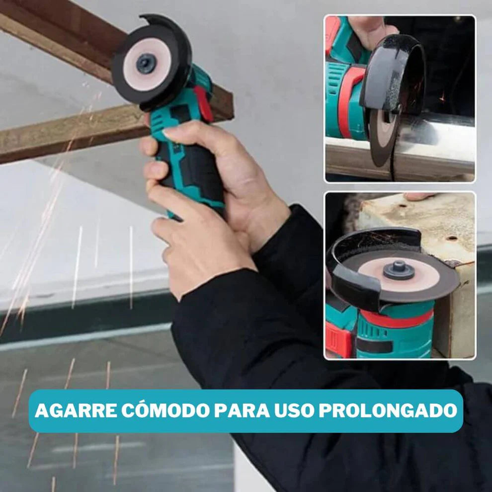 PROGRIND | MINI AMOLADORA ANGULAR INALAMBRICA