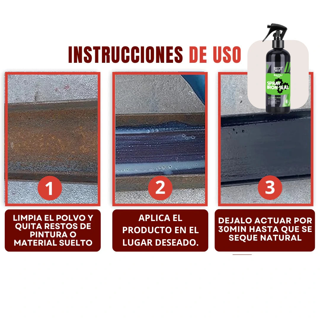 Spray Iron Seal | La Solución Definitiva Contra el Óxido
