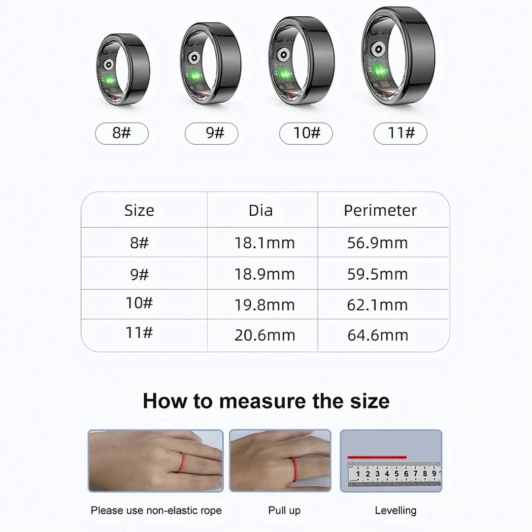 Vitalring PRO | Monitoreo Completo de Tu Salud en un Anillo