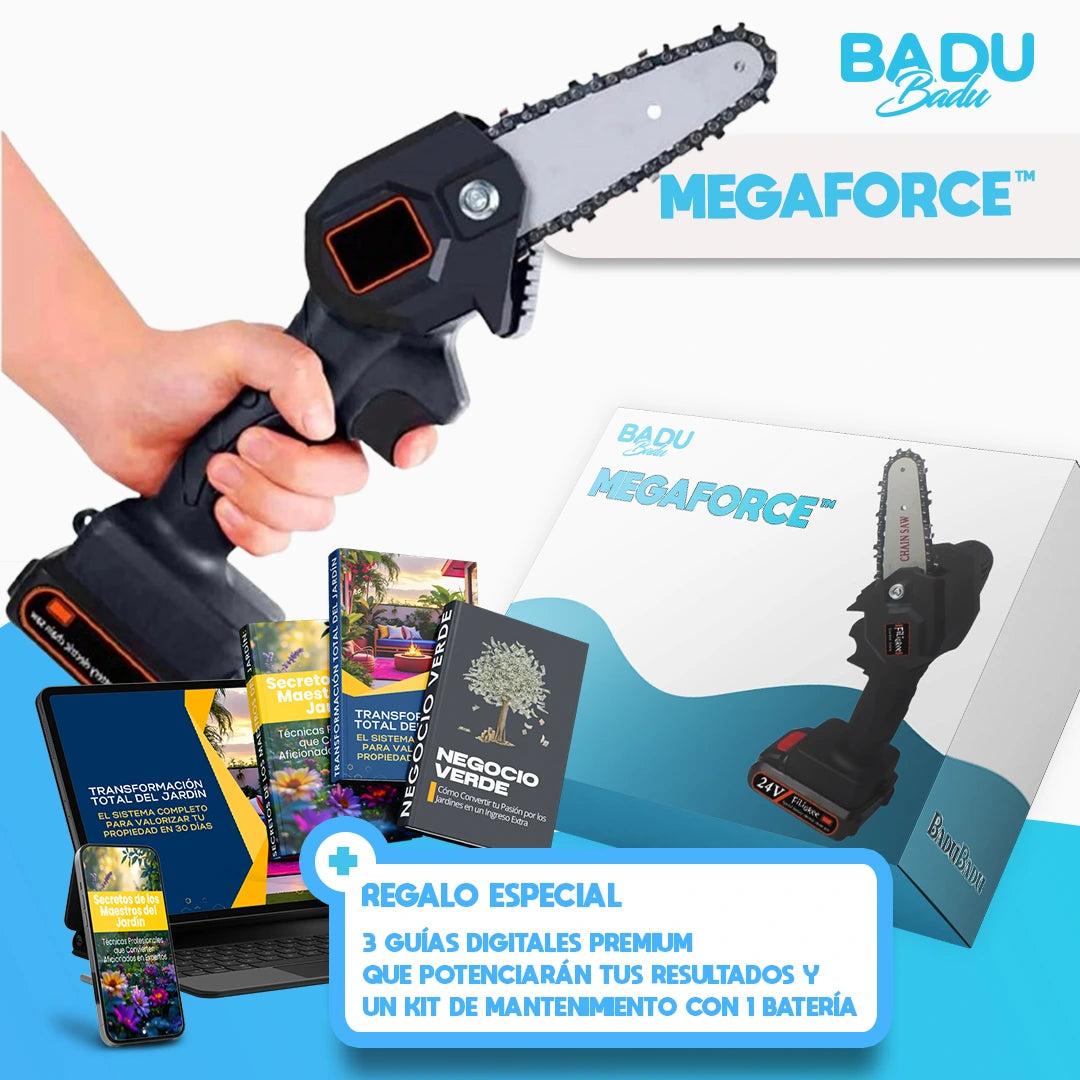 MegaForce™ | Motosierra Eléctrica Potencia Compacta