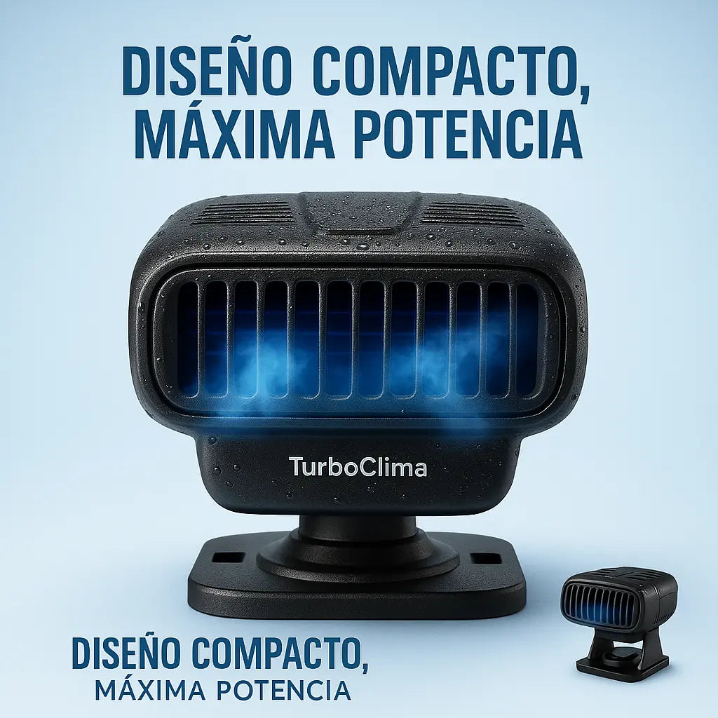 TurboClima™ - Enfriamiento Instantáneo y Ahorro