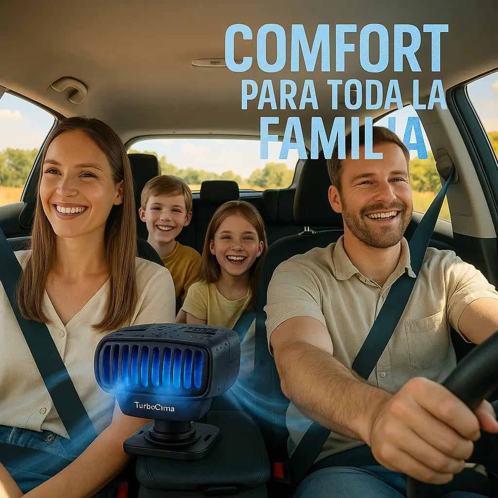 TurboClima™ - Enfriamiento Instantáneo y Ahorro