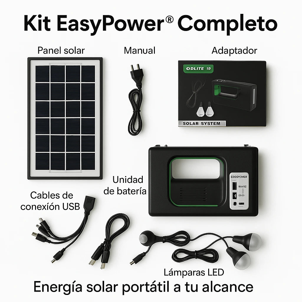 EasyPower® - Energía solar en tus manos