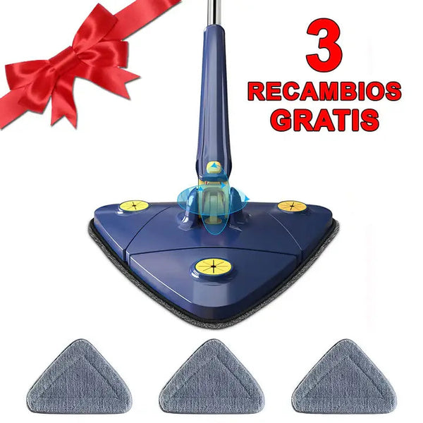 MOPY™ - Mopa Triangular 360º +🎁 3 RECAMBIOS DE REGALO 🎁