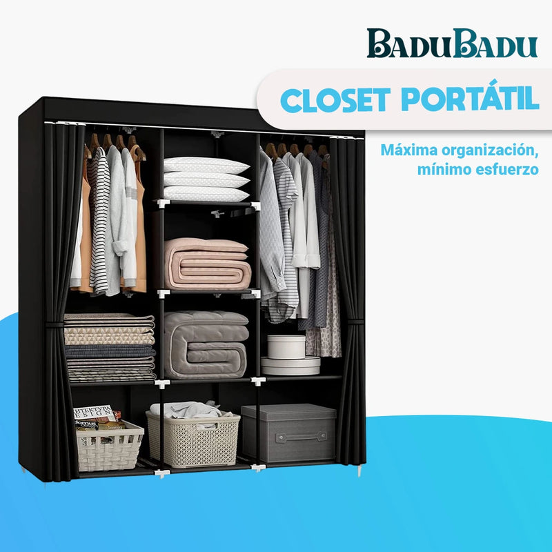 CLOSET PORTÁTIL - Máxima organización, mínimo esfuerzo