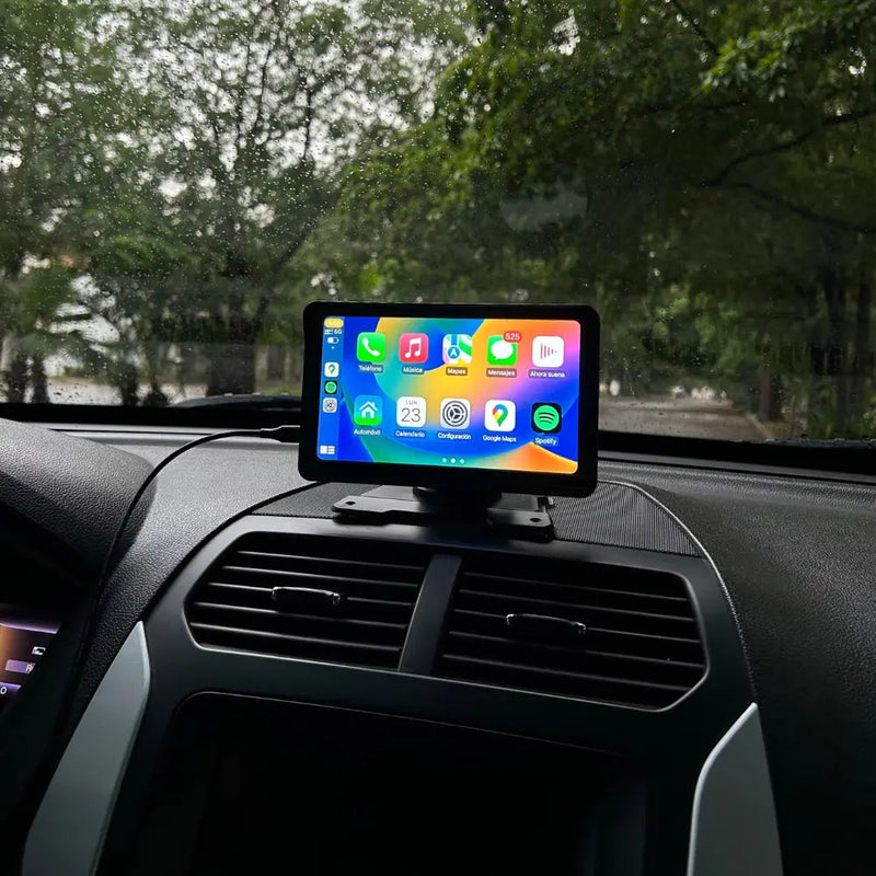 Pantalla Universal CarPlay Max + Cámara de Retroceso Gratis