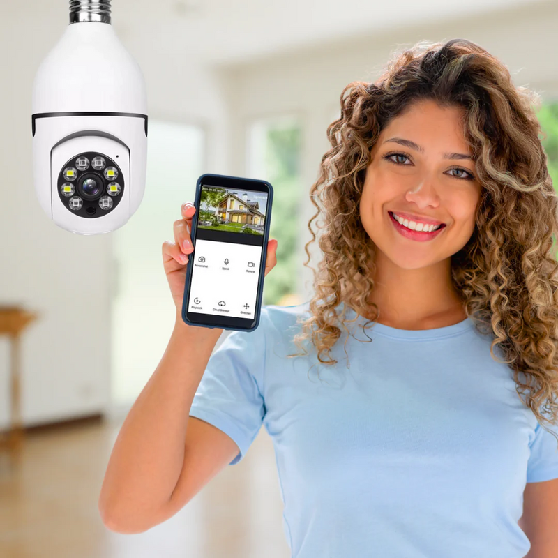 Smart Cam - Cámara de Seguridad 360 WiFi HD